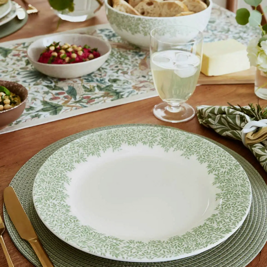 4 Diner borden William Morris Servies | Spode | Morris & Co