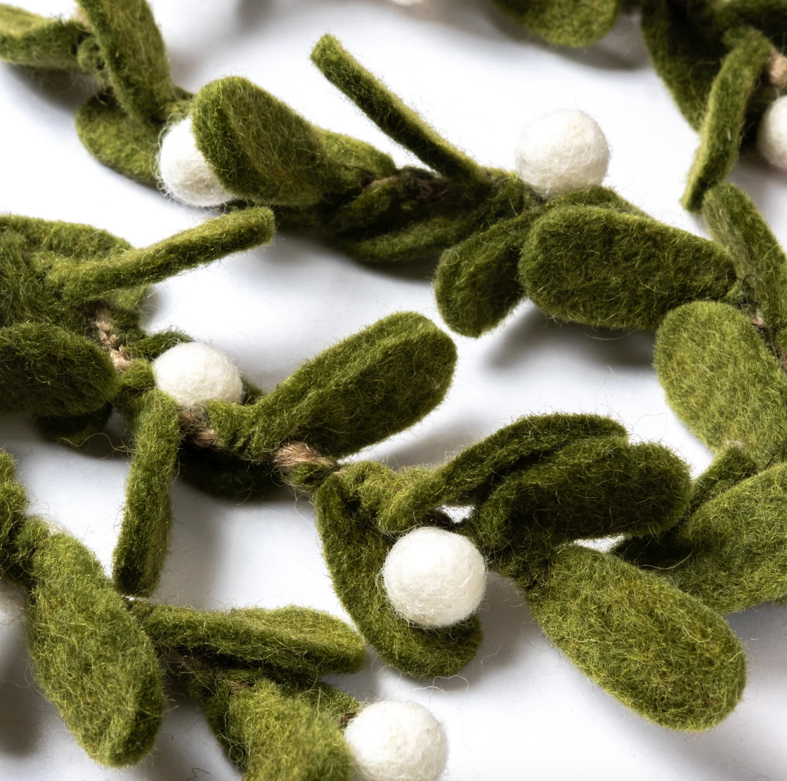 Vilten slinger mistletoe | Sjaal met Verhaal