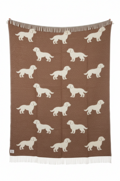 Puppy Plaid | 100% NZ wol | Reversible | Belpo