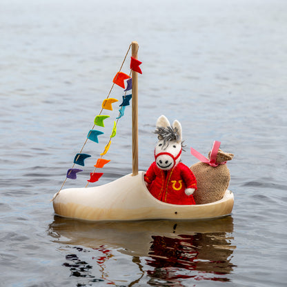 Vilten paard van sinterklaas | Ozosnel | Sjaal met Verhaal