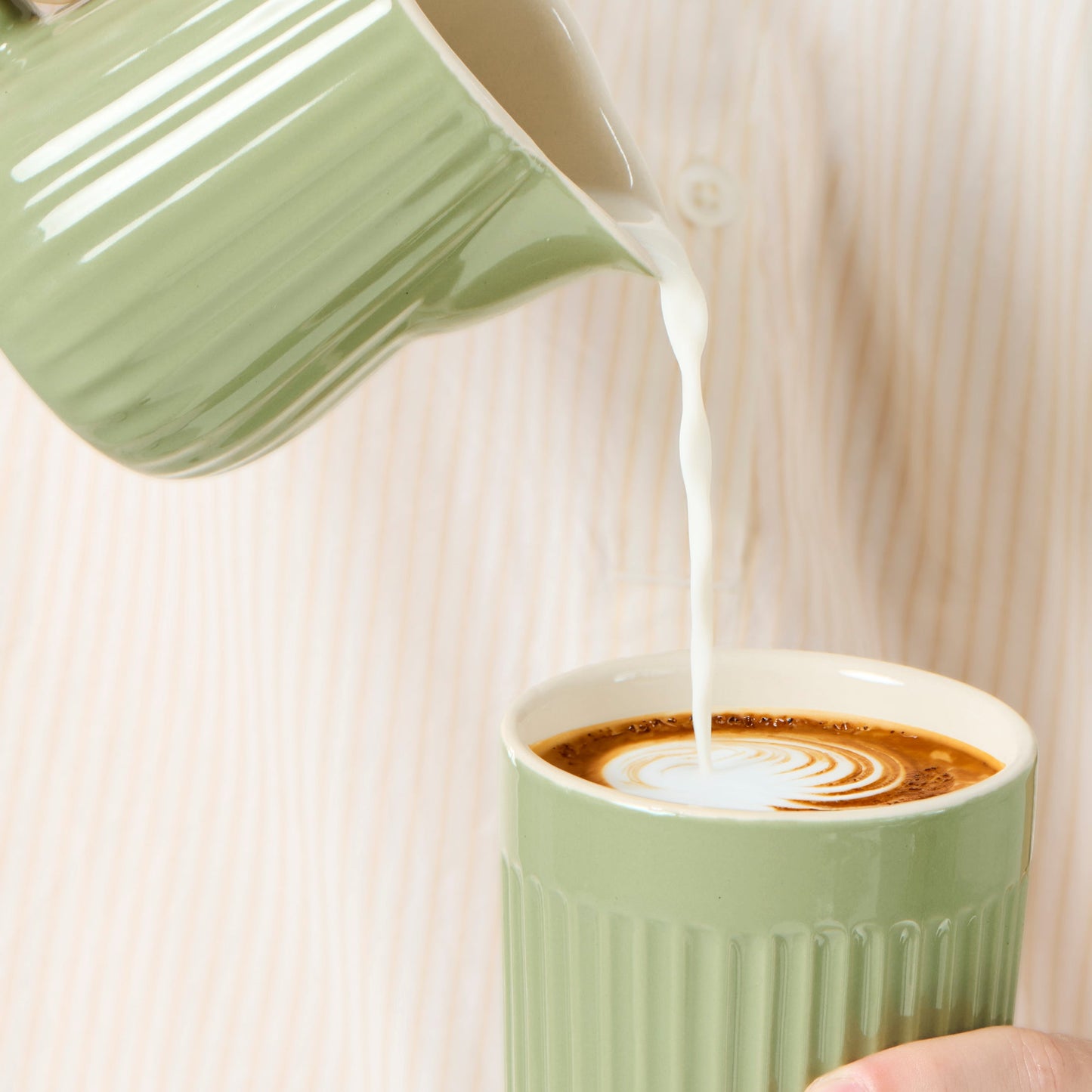 Latte beker