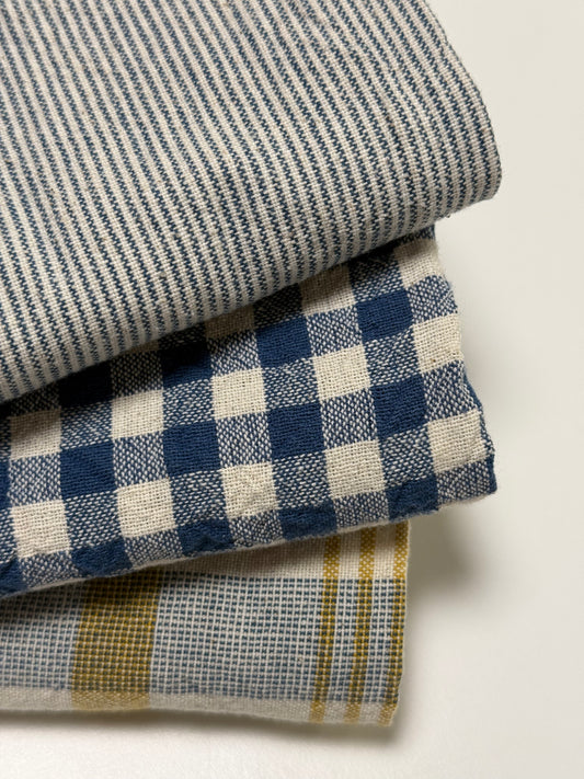 Theedoek blauw geruit | IB Laursen