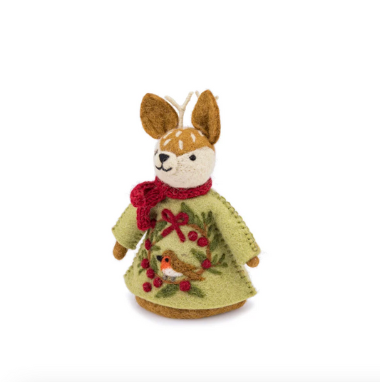 Vilten Hert English XMas | Sjaal met Verhaal