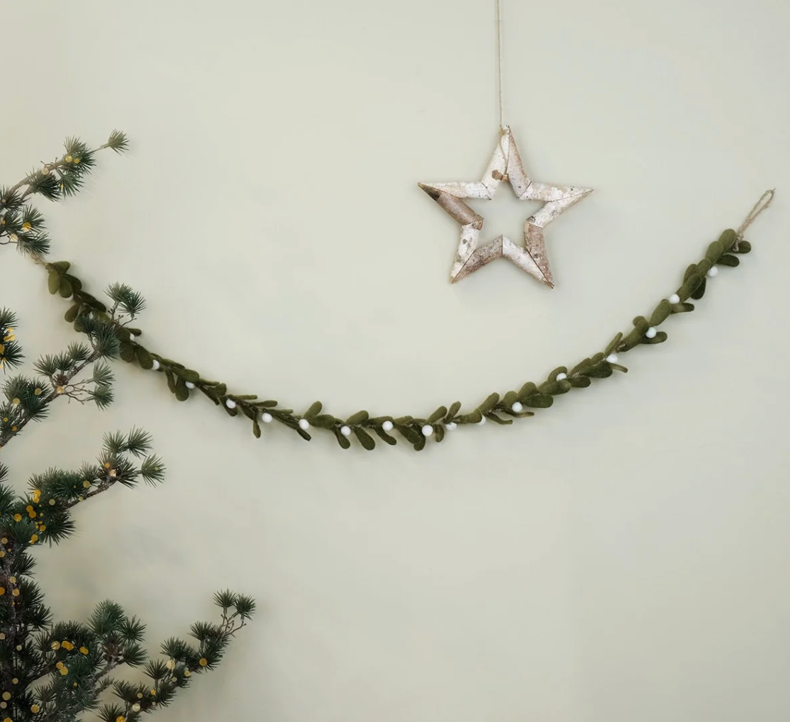 Vilten slinger mistletoe | Sjaal met Verhaal