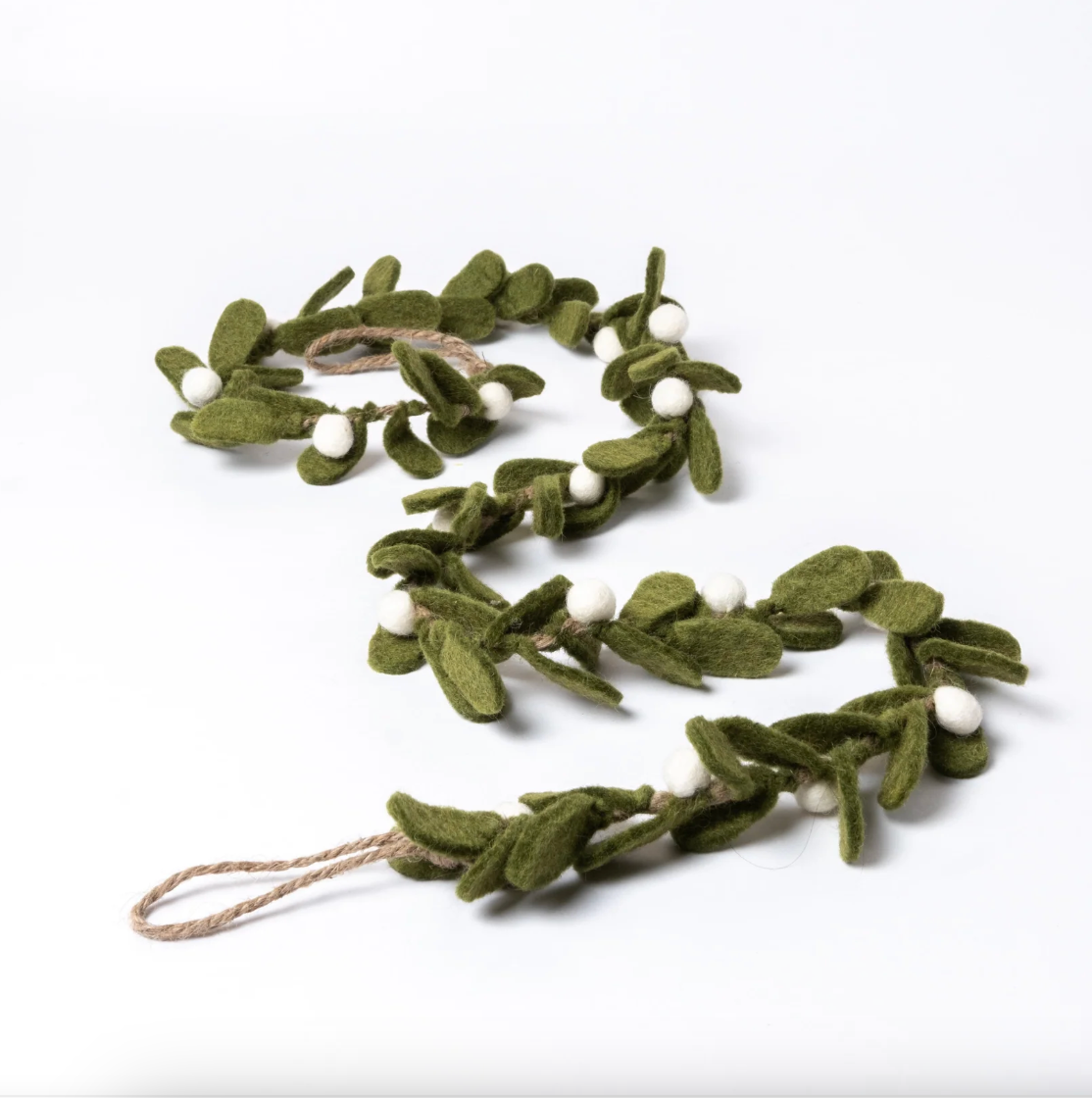 Vilten slinger mistletoe | Sjaal met Verhaal