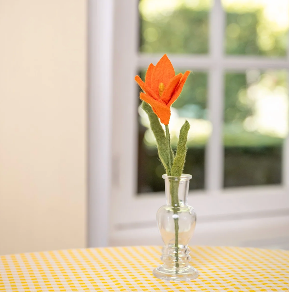 Vilten voorjaarsbloemetjes | Bloemen | Sjaal met Verhaal