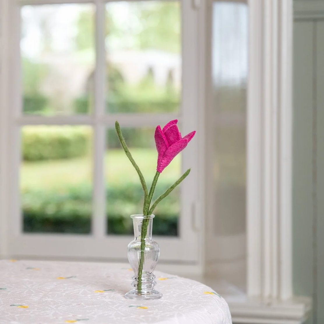 Vilten voorjaarsbloemetjes | Bloemen | Sjaal met Verhaal
