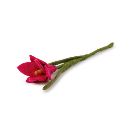 Vilten voorjaarsbloemetjes | Bloemen | Sjaal met Verhaal