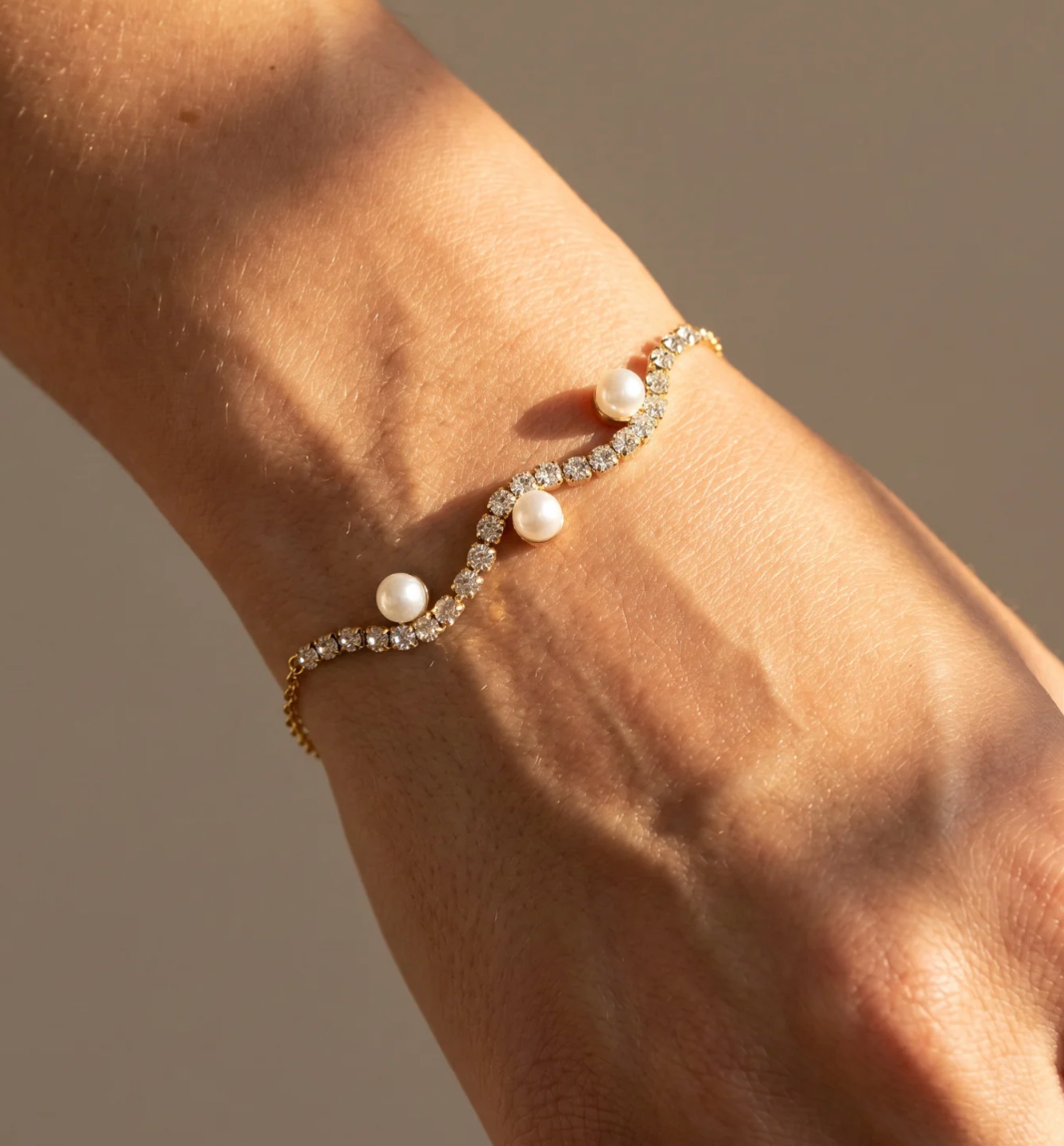 Armband Pearl Tennis | Camps & Camps