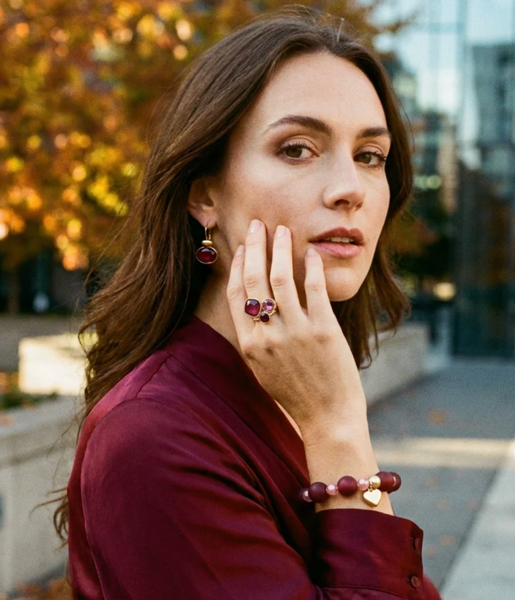 Ring Trio Swarovski Shine | Camps & Camps