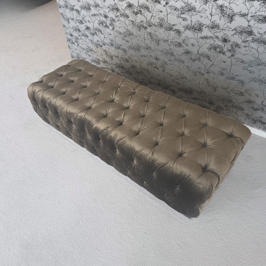 Voetenbank gecapitonneerd velvet |Today Interiors